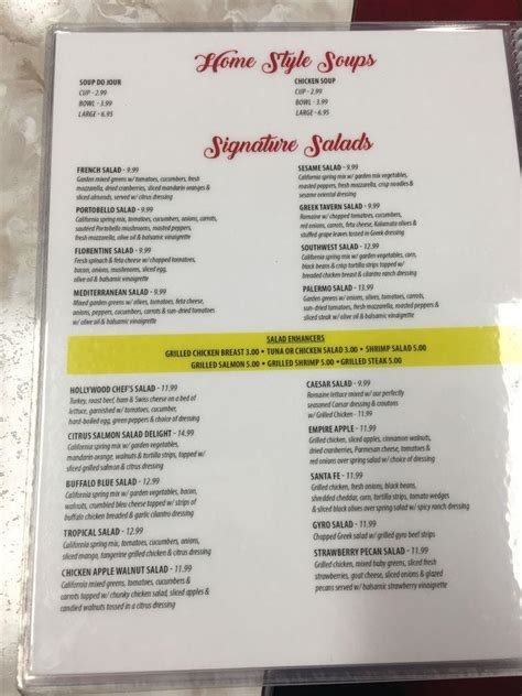 Menu at Nyack Diner restaurant, Nyack