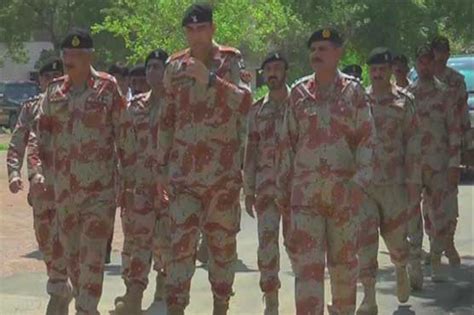 Karachi Dg Rangers Visits Different Areas To Review Security Situation