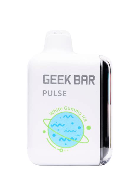 Geek Bar Pulse 15000 White Gummy Ice | GetPop