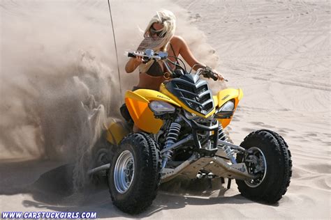 1000 Images About Atv Quad Women Blonde On Pinterest Dune Quad And