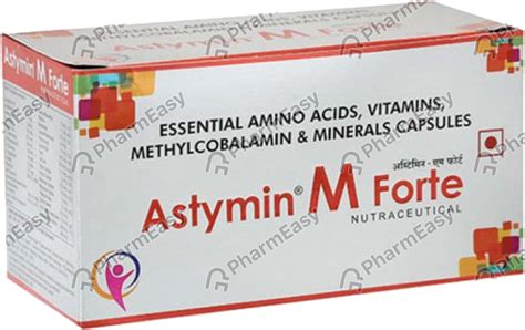 Buy Astymin M Forte Strip Of 15 Capsule Pack Of 2 Online At Flat 15