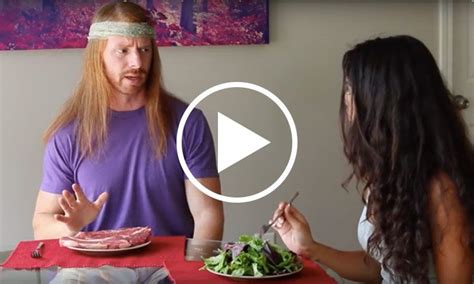 This Hilarious Clip Shows A World Where Meat Eaters Act Like Vegans Doyou