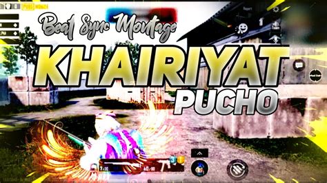 Khairiyat Beat Sync Montage Shots Pubg Mobile Smart Plays