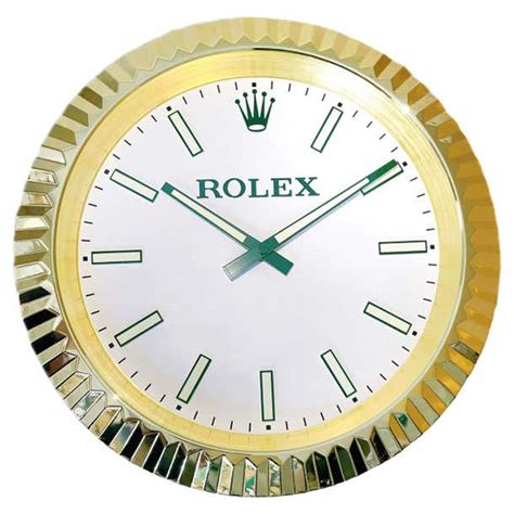 Rolex Officially Certified Gold Datejust Presidential Wall Clock For Sale At 1stdibs