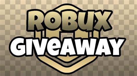 ROBUX GIVEAWAY! - YouTube