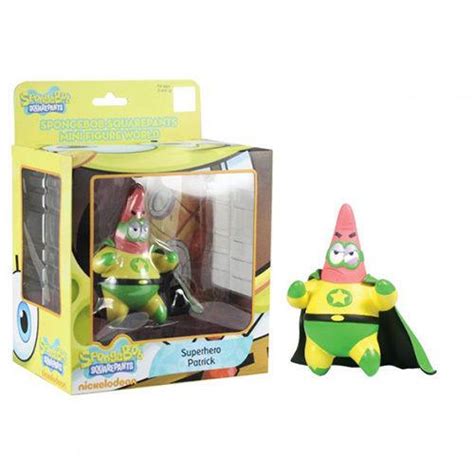 Spongebob Squarepants Mini Figure World Series 3 Superhero Patrick New Toys 1730756598