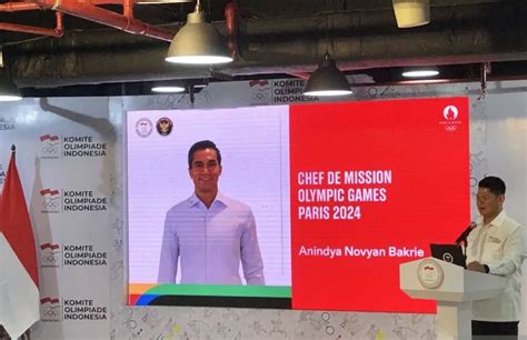 Anindya Novyan Bakrie Jadi CdM Indonesia Pada Olimpiade Paris 2024