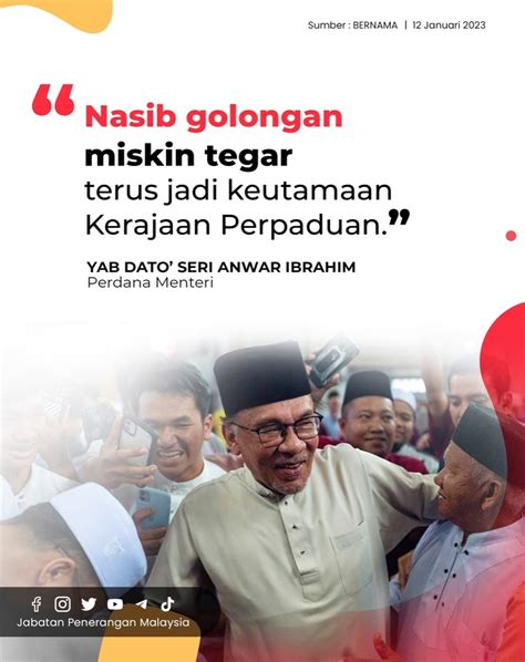 Nasib Golongan Miskin Tegar Terus Jadi Keutamaan Kerajaan Perpaduan