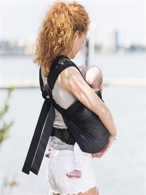 Porte Bébé Pour Jumeaux Twin Mesh Noir Kiabi Nu€