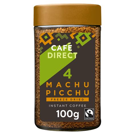 Cafedirect Fairtrade Instant Machu Picchu 100g My Supermarket Compare