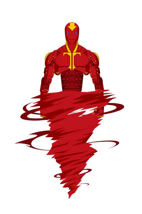 Red Tornado Fh By Cjm 94x On Deviantart