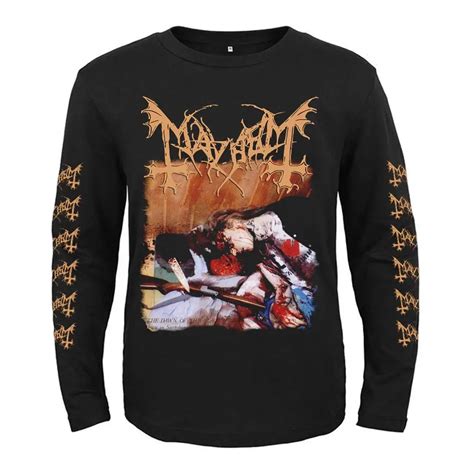 Long Sleeve Band Shirt Black Metal Black Metal Long Sleeve T Shirts