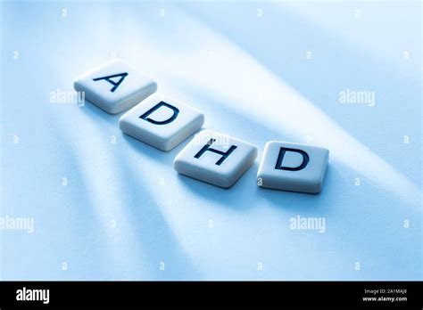 Attention Deficit Hyperactivity Disorder Adhd Conceptual Image Stock