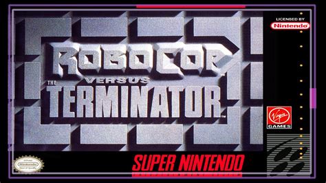 Snes Super Side Quest Game Robocop Versus The Terminator