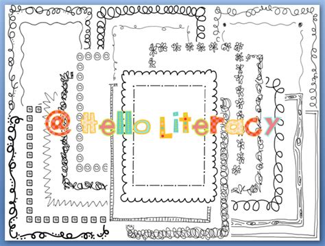 Font & Border Update - Hello Literacy Blog