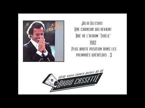 Julio Iglesias Une Chanson Qui Revient YouTube