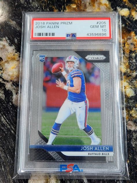 Josh Allen 2018 Prizm 205 Base Price Guide Sports Card Investor