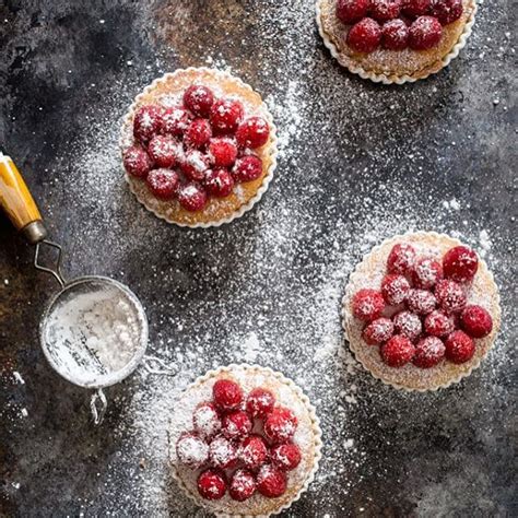 Mini Raspberry Frangipane Tarts Recipe The Feedfeed