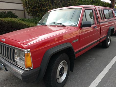 1986 Jeep Comanche Pickup Truck Variant Of Cherokee Xj Rcherokeexj