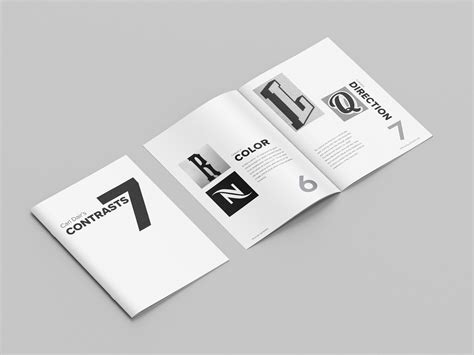 Vernacular Typography Booklet Behance