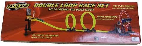 Fast Lane Double Loop Race Set: Amazon.co.uk: Toys & Games