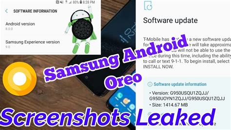 Samsung Android Oreo Beta Screenshots Leaked Youtube