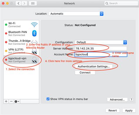 Set UP L2TP Over IPSec VPN Client On MacOS Video