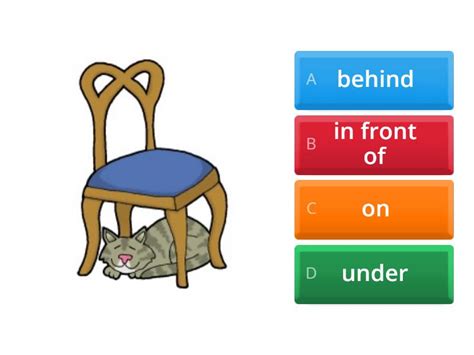 Prepositions Of Place Cuestionario