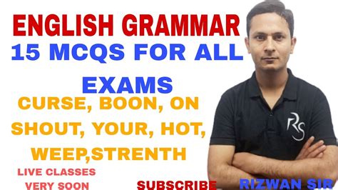 English Grammar Mcq For Ssc Cpo Cgl Steno Chsl Tet Ctet Sbi