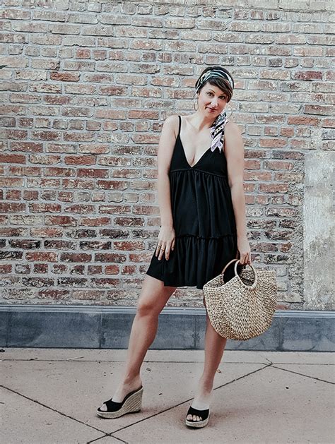 4 Ways To Wear A Black Summer Dress · The Relm And Co