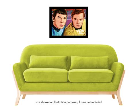 Star Trek Original Series Kirk And Spock Pop Artz