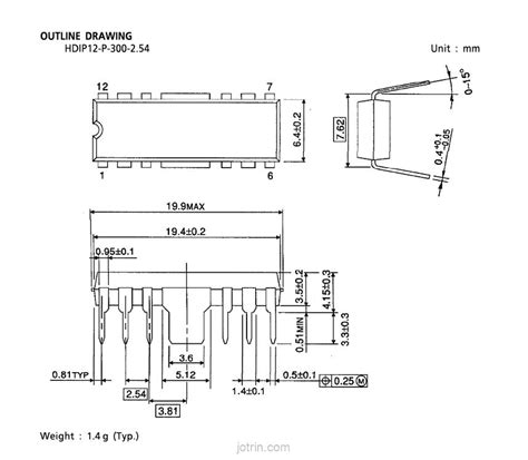 TA8227P TOSHIBA/UTC Amplifier ICs - Jotrin Electronics