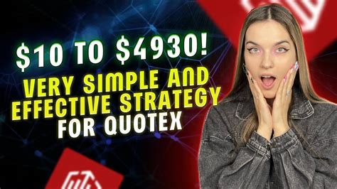 Binary Options Strategy 10 To 4930 Very Simple And Effective Strategy Youtube