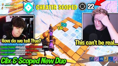 Tfue Is Shocked When Clix Steals His Duo And Dominates New Pro Scrims