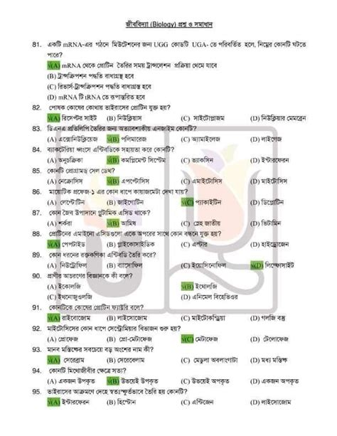 GST B Unit Question Solution 2021 উততরপতর দখন KHA Unit MCQ Solve