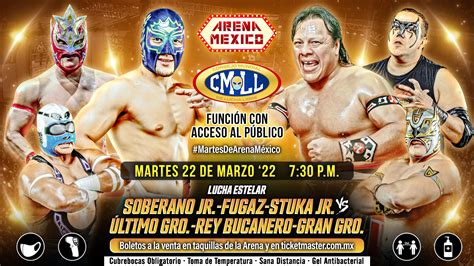 Lucha Libre Cmll On Twitter Soberano Jr Encabeza El