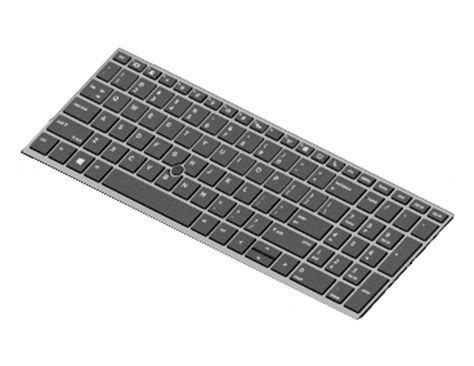 Buy HP Ersatztastatur Notebook hinterleuchtet Deutsch für