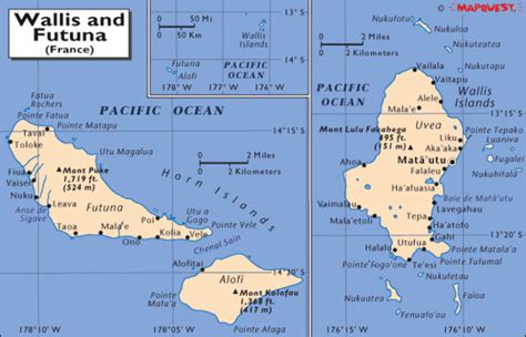 Wallis and Futuna Map - Wallis and Futuna • mappery