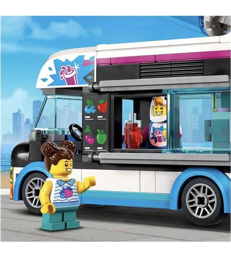 LEGO City 60384 Penguin Slushy Van Building Toy Set 194 Pieces