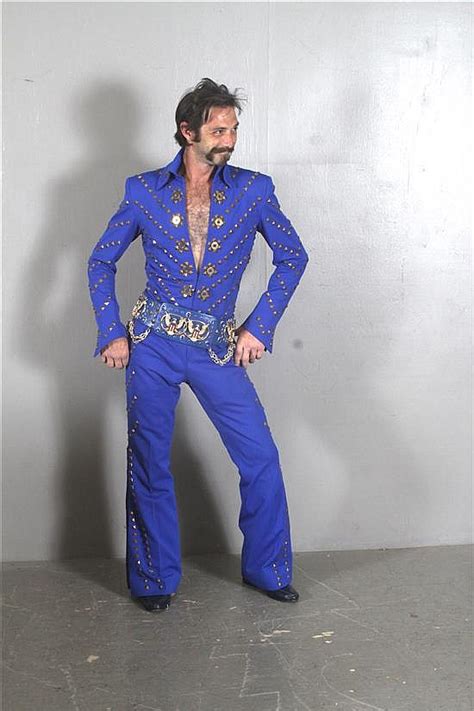 Sold Price Custom Made Elvis Blue Jumpsuit With Belt And Shoes June 4 0115 1200 Pm Edt