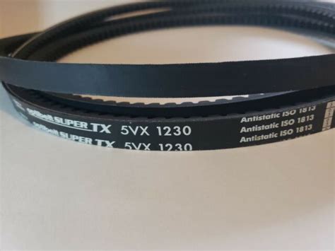 OPTIBELT 5VX 1230 SUPER TX - Antistatic ISO 1813 V Drive Belt NEW | eBay