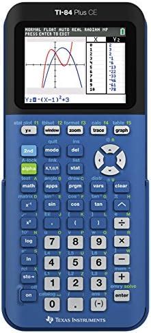 Texas Instruments Calculadora gráfica de mirtilo TI 84 Plus CE Amazon