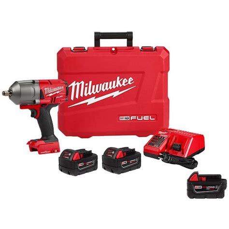 Milwaukee M18 Fuel One Key 18 Volt Li Ion Brushless Cordless 1 2 In