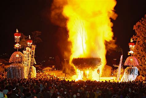 Festivals of Japan: Nozawa Fire Festival - GaijinPot