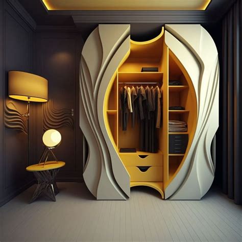 Modern design of wardrobe | Дизайн, Интерьер, Дом