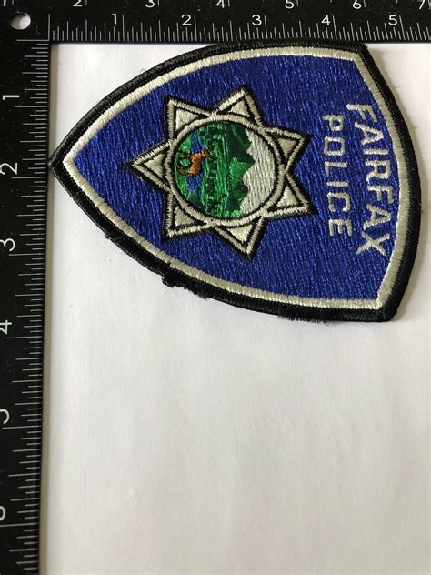 FAIRFAX POLICE CA PATCH