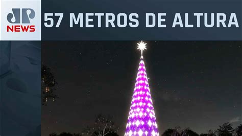 Rvore De Natal Do Ibirapuera A Maior De S O Paulo Youtube