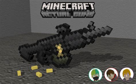 Actual Guns Add-on V2.7.1 (2 New Pistols!) | Minecraft PE Mods & Addons