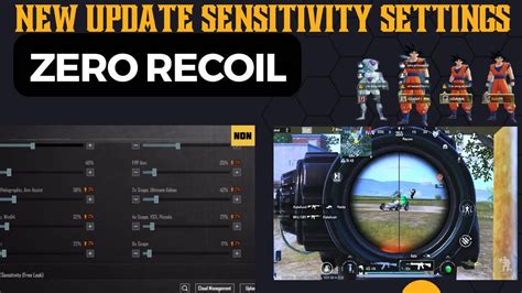 New Update Zero Recoil SENSITIVITY SETTINGS Best Recoil