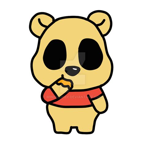 Chibi Pooh Disney By Miniscooby On Deviantart